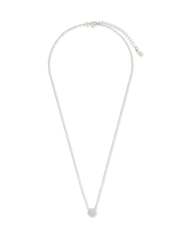 CZ Disc Pendant