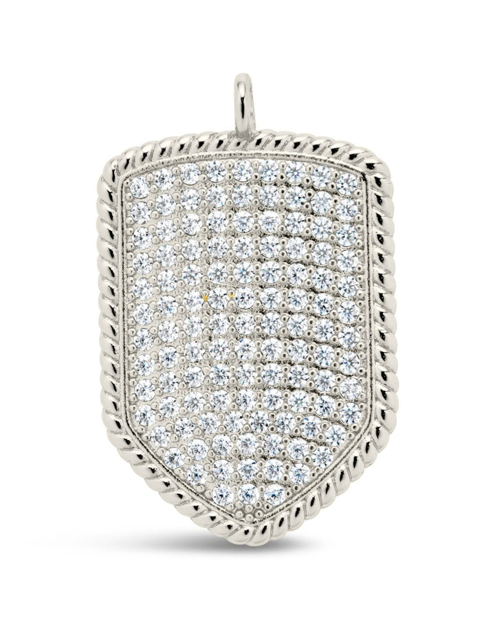 CZ Shield Charm