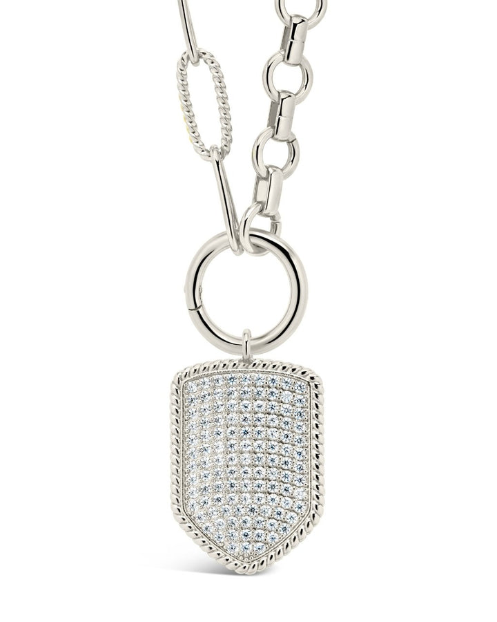 CZ Shield Charm