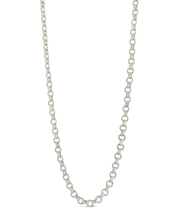 Parker Textured Chain Necklace