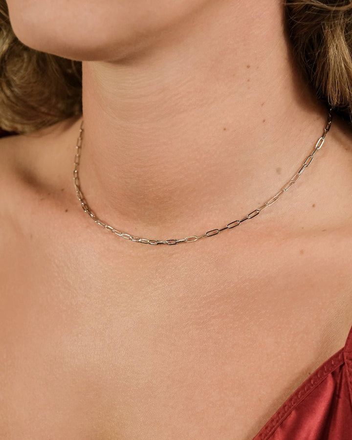 Paperclip Chain Necklace
