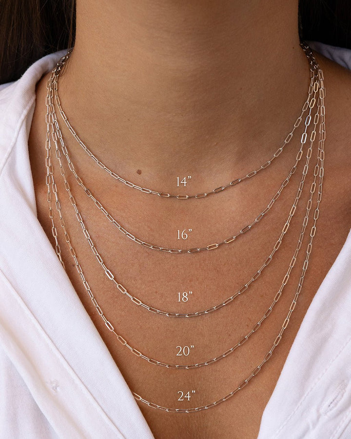 Paperclip Chain Necklace