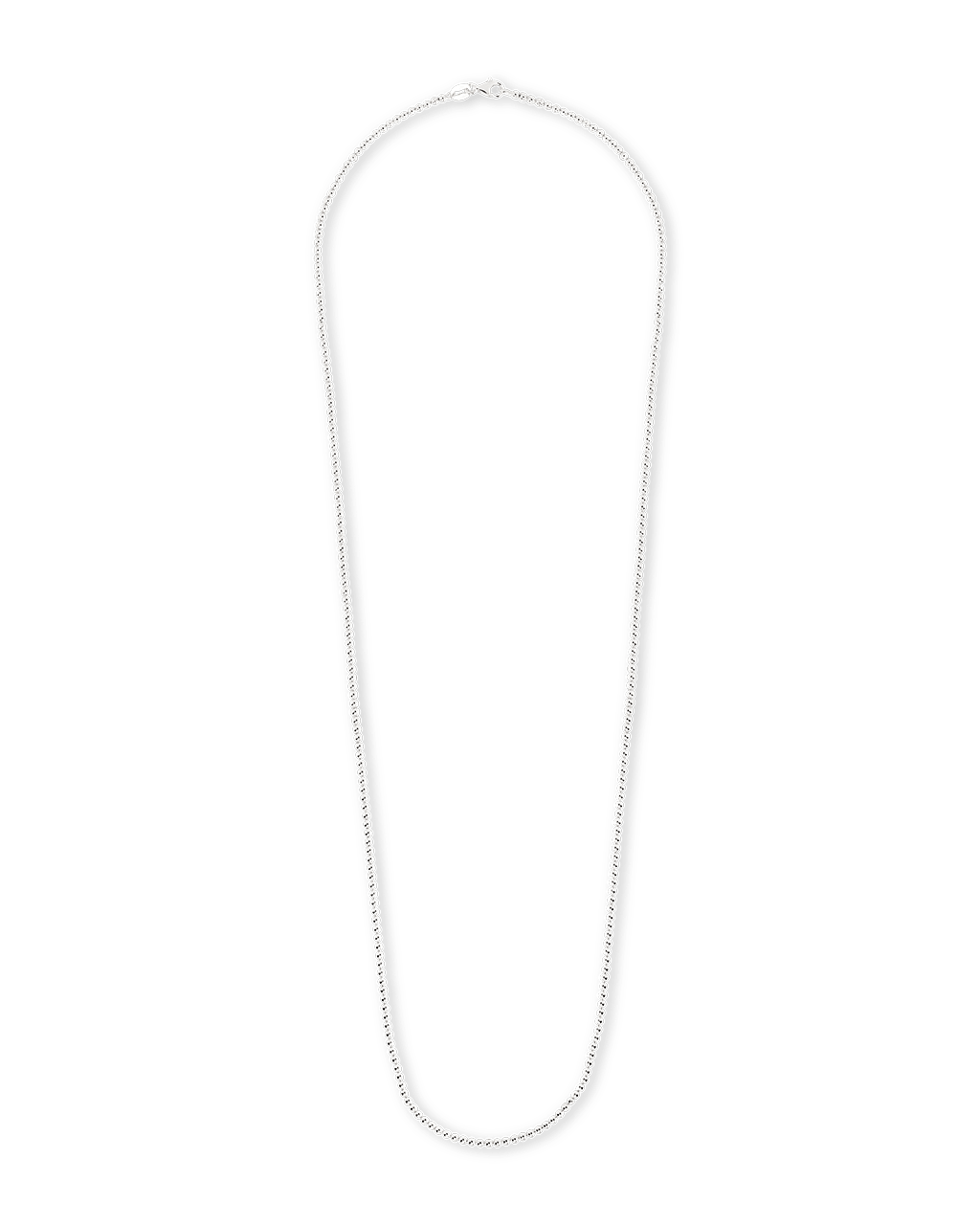 Basia Dainty Beaded Chain Necklace