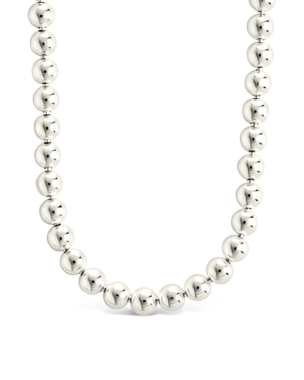 Basia Dainty Beaded Chain Necklace