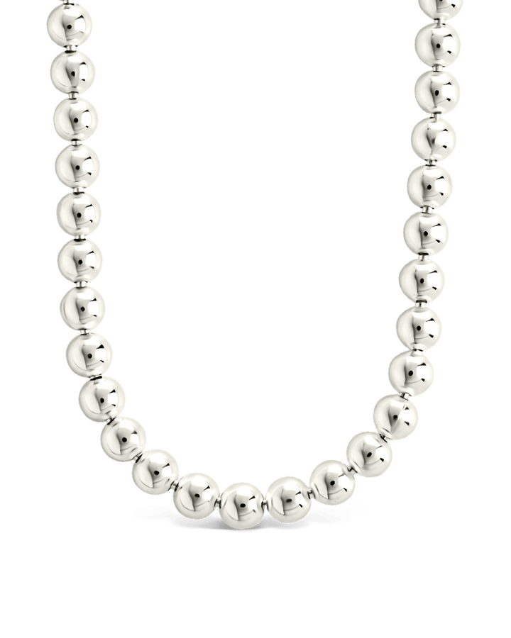 Basia Dainty Beaded Chain Necklace