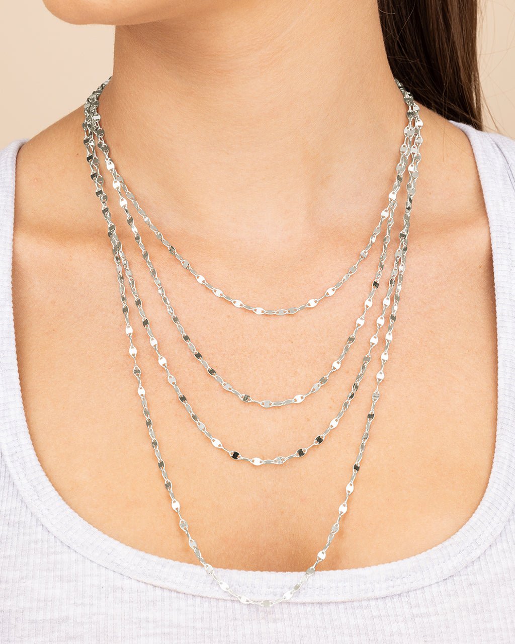 Estela Confetti Chain Necklace