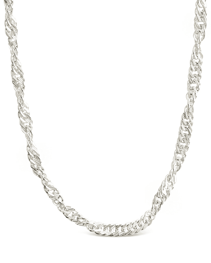 Janina Delicate Twisted Chain Necklace