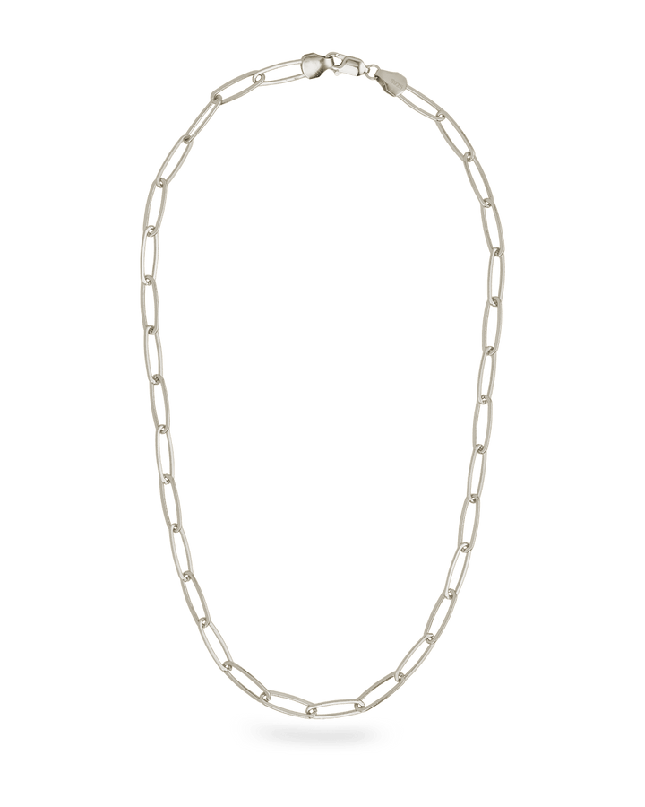Paperclip Chain Necklace - Large Elongated