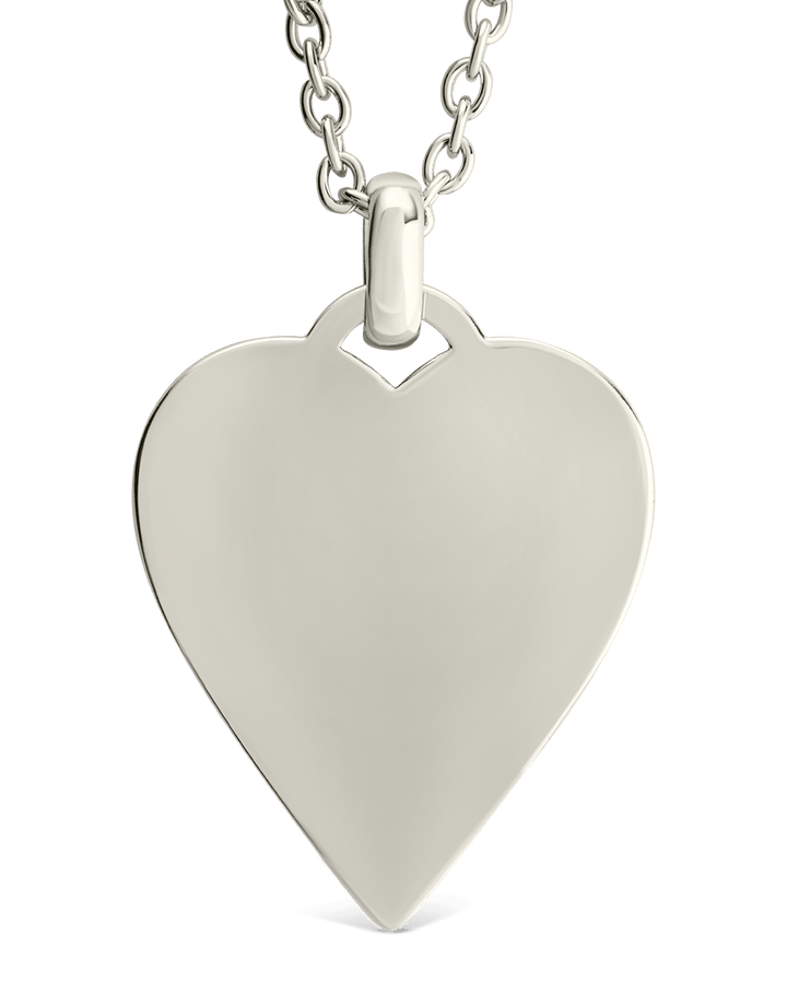 Rita Polished Heart Statement Necklace