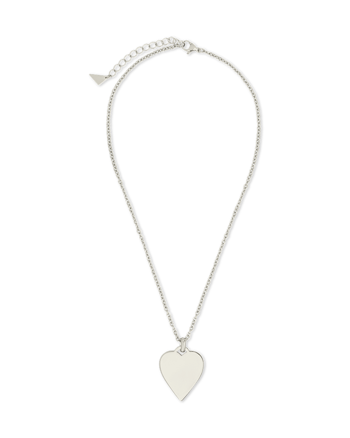 Rita Polished Heart Statement Necklace