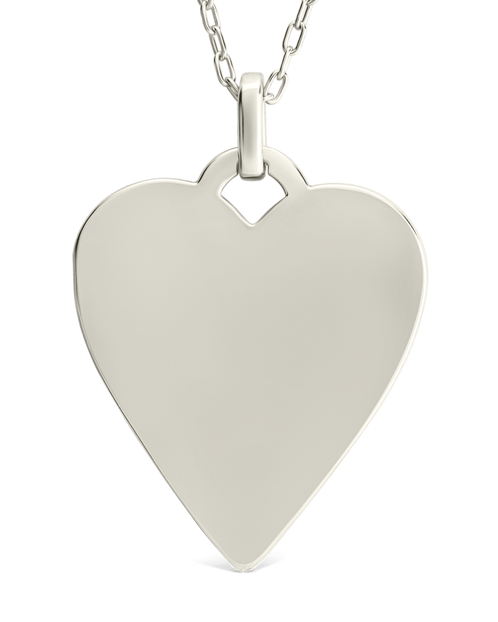 Rita Polished Heart Statement Necklace