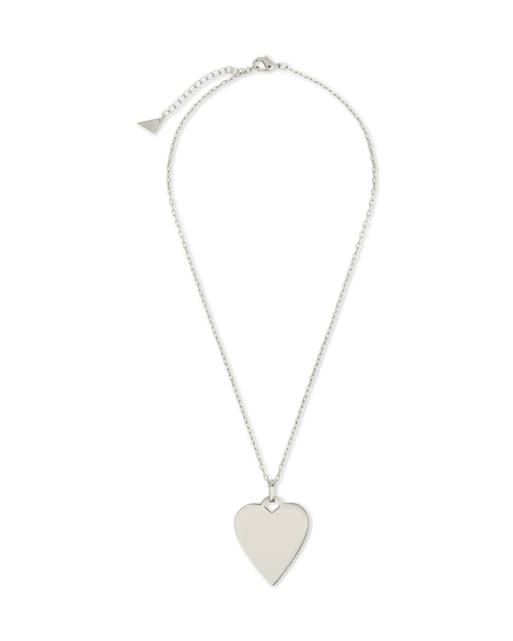 Rita Polished Heart Statement Necklace