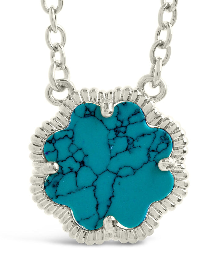 Rose Petal Pendant Necklace