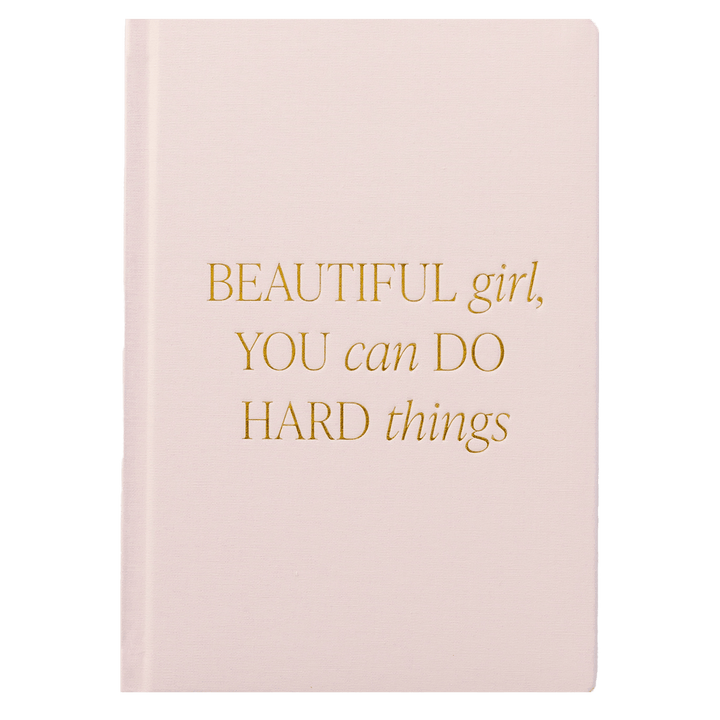 Beautiful Girl Fabric Journal by Sweet Water Decor