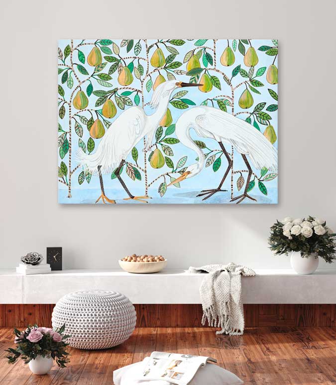 On The Hunt Canvas Wall Art - GreenBox Art