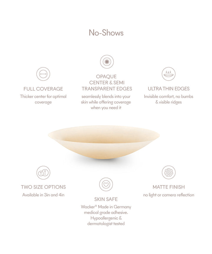 No-Show | Adhesive Nipple Covers by NOOD