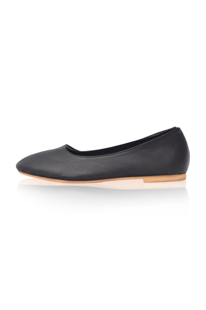 Naples Leather Ballet Flats by Bali Lane