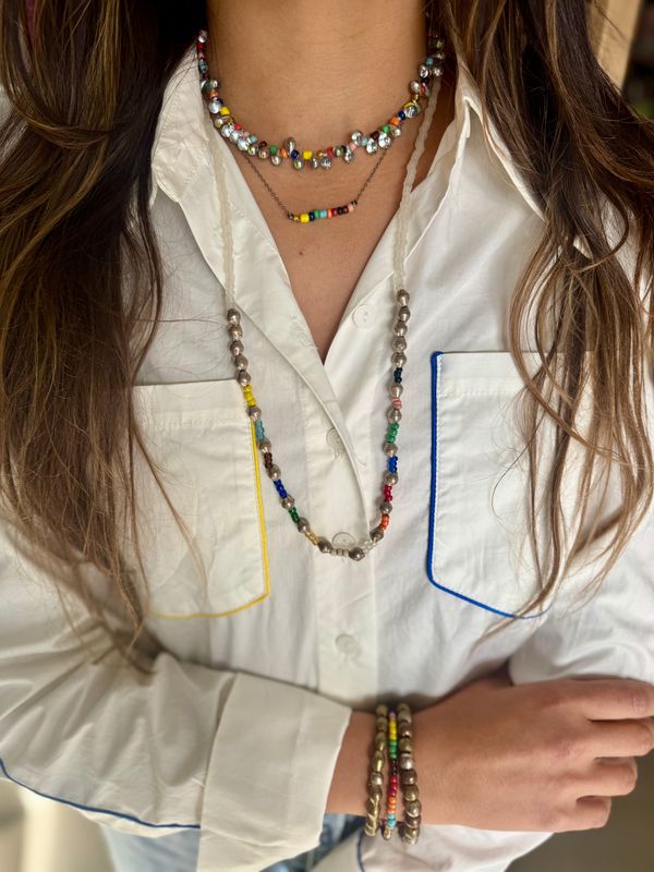 Classic Drop Necklace | Multi