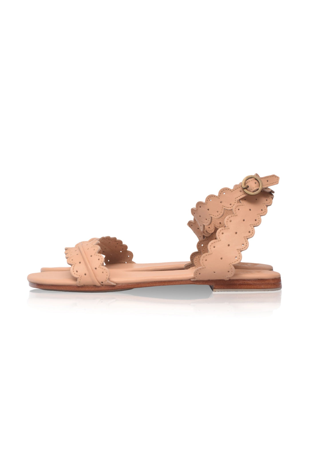 Nirvana Wrap Leather Sandals by Bali ELF