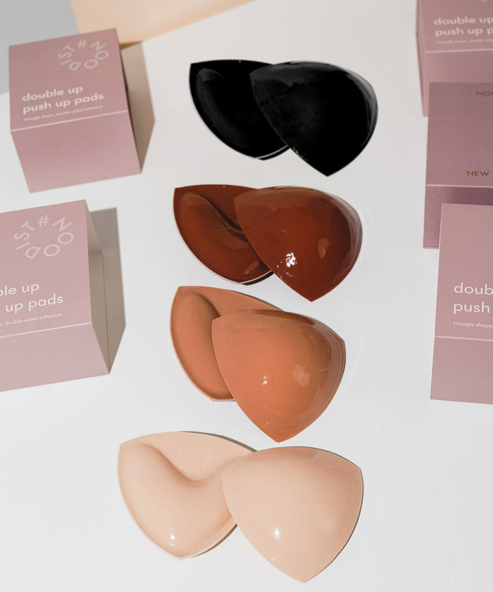 Double Up Triangle Push Up Pads by NOOD