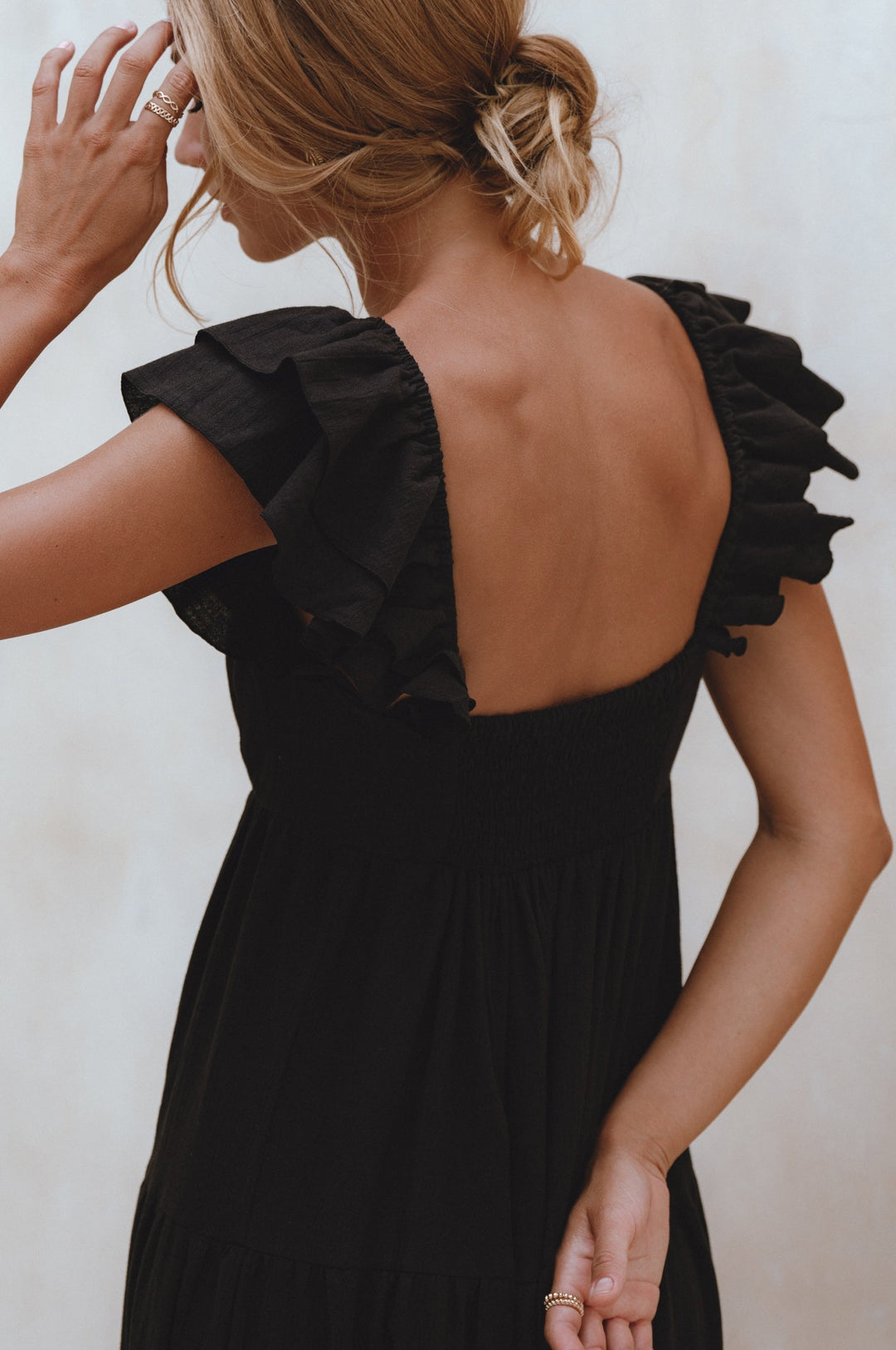 Nymph Bohemian Linen Maxi Dress by Bali ELF