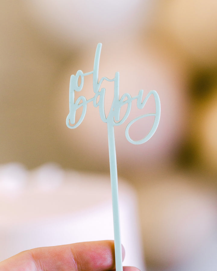 Oh Baby Drink Stirrer, Set of 12