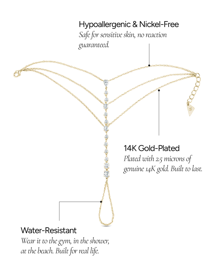 Maëlys CZ Hand Chain
