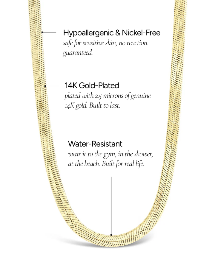 Herringbone Chain Necklace
