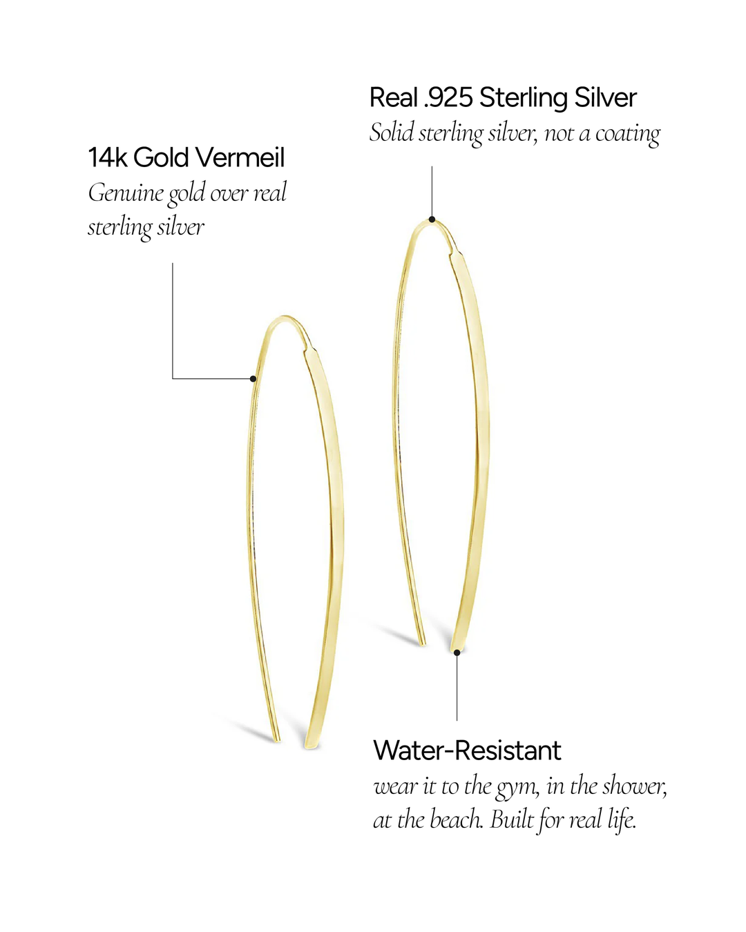 Bar Threader Earrings