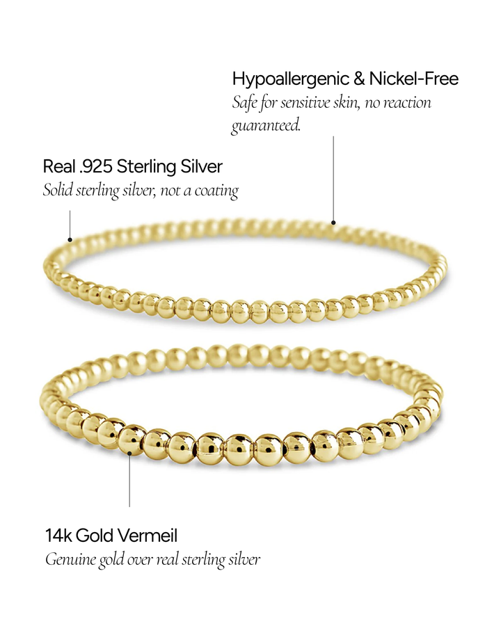 Beaded Stretch Bracelet Sets