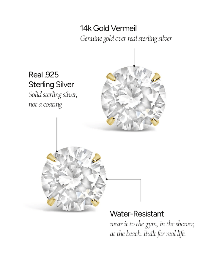 Everyday Essential CZ Studs
