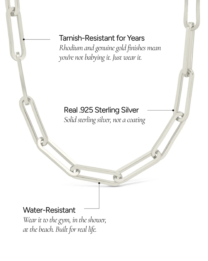 Paperclip Chain Necklace