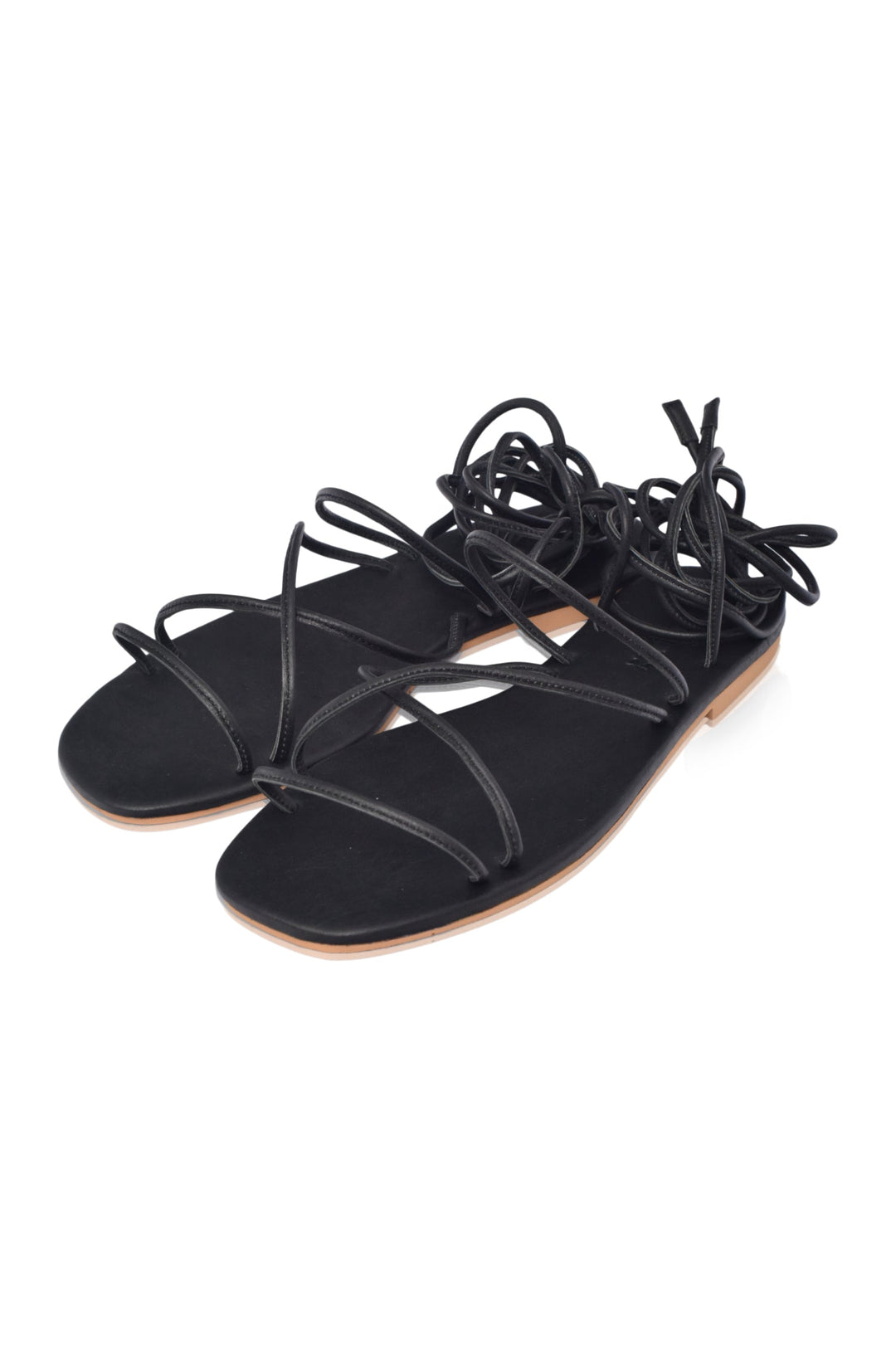 Palencia Strappy Leather Sandals by Bali Lane