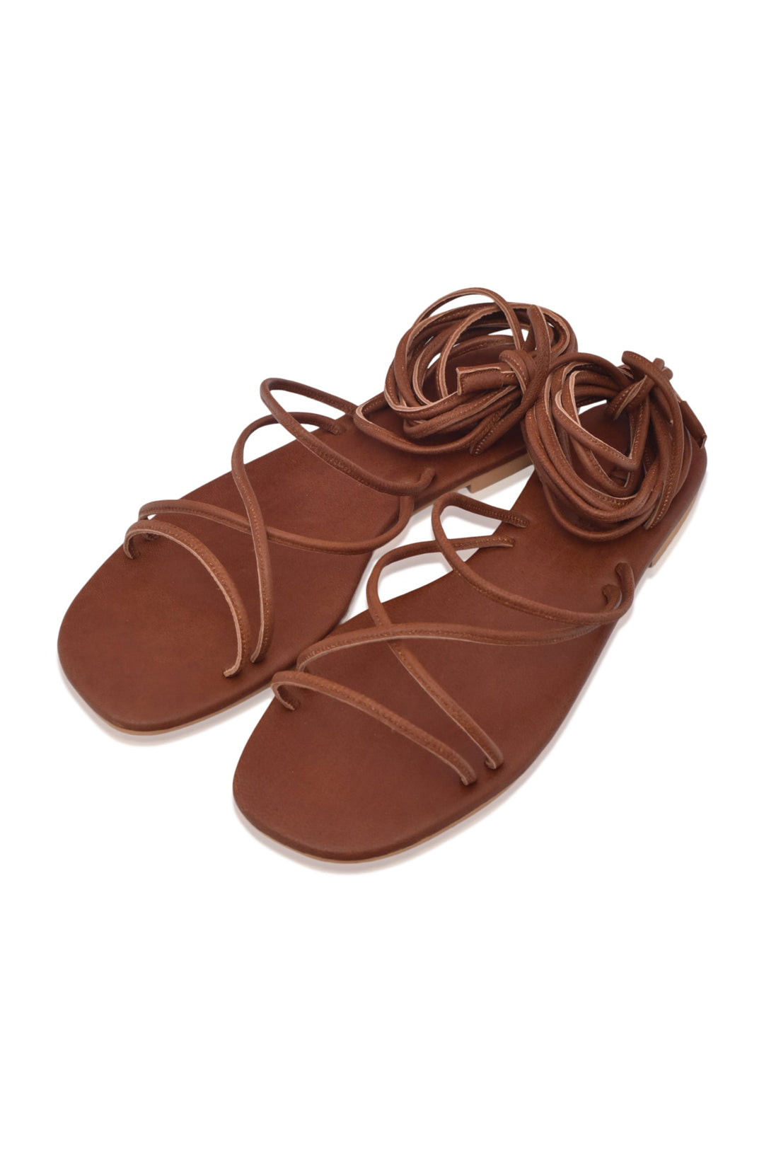 Palencia Strappy Leather Sandals by Bali Lane