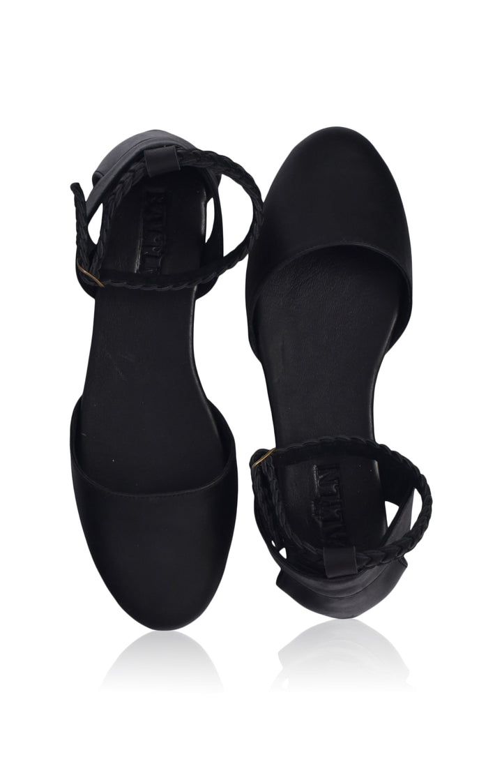 Paris Leather Ballet Flats by Bali Lane