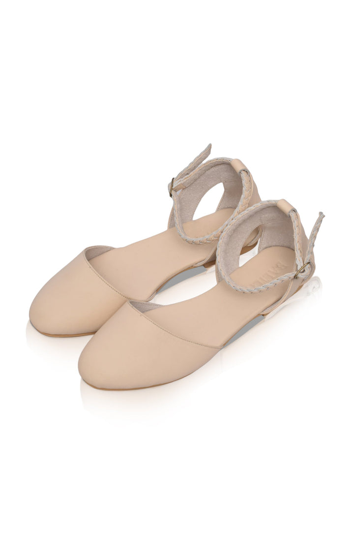 Paris Leather Ballet Flats by Bali Lane