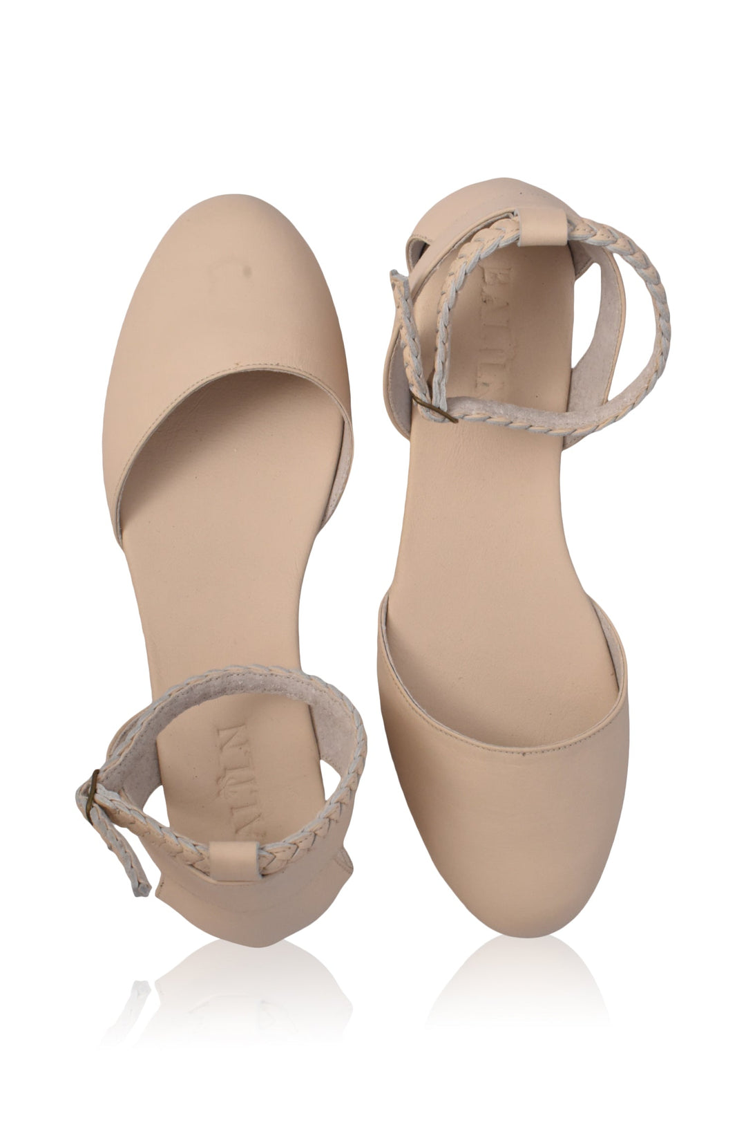 Paris Leather Ballet Flats by Bali Lane