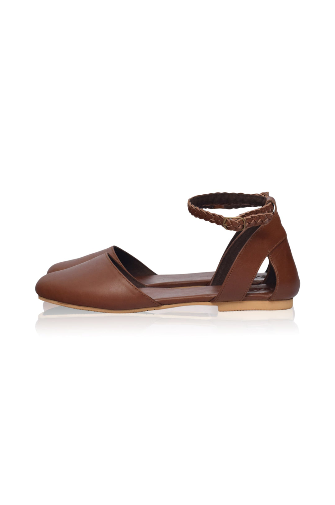 Paris Leather Ballet Flats by Bali Lane