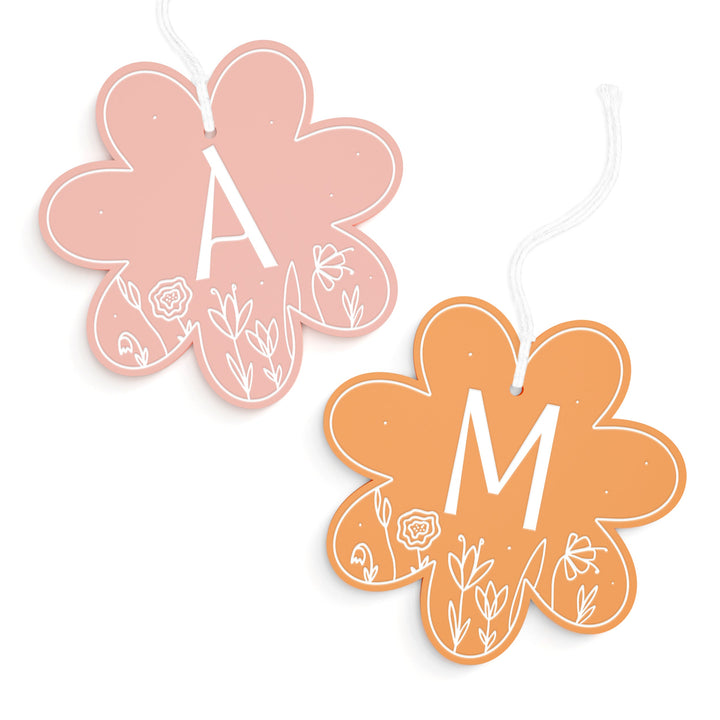Monogram Daisy Gift Tag by The Cotton & Canvas Co.