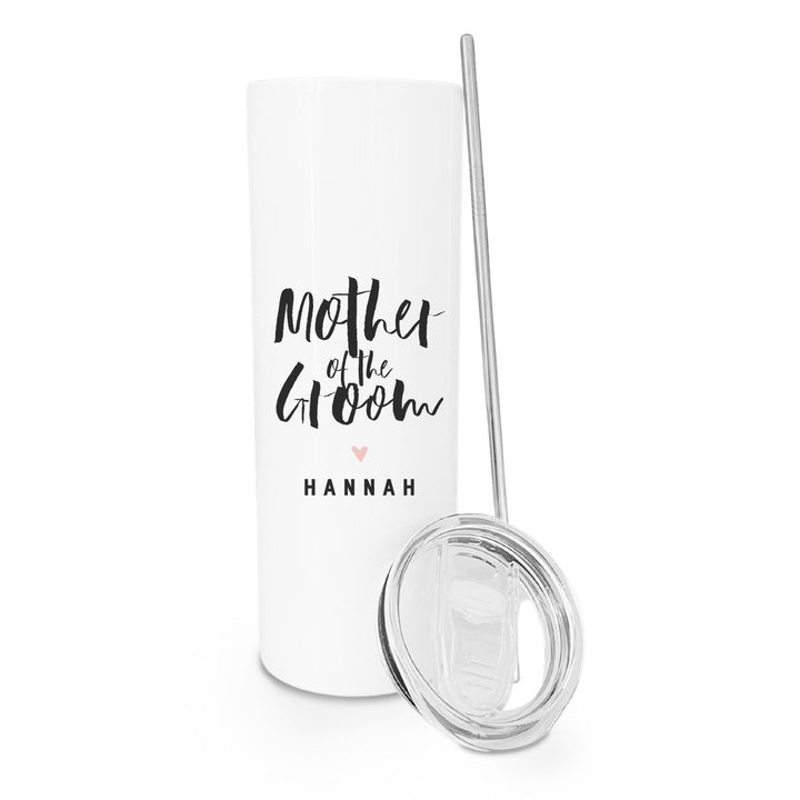 Mother of the Groom Personalized Wedding Tumbler by The Cotton & Canvas Co.