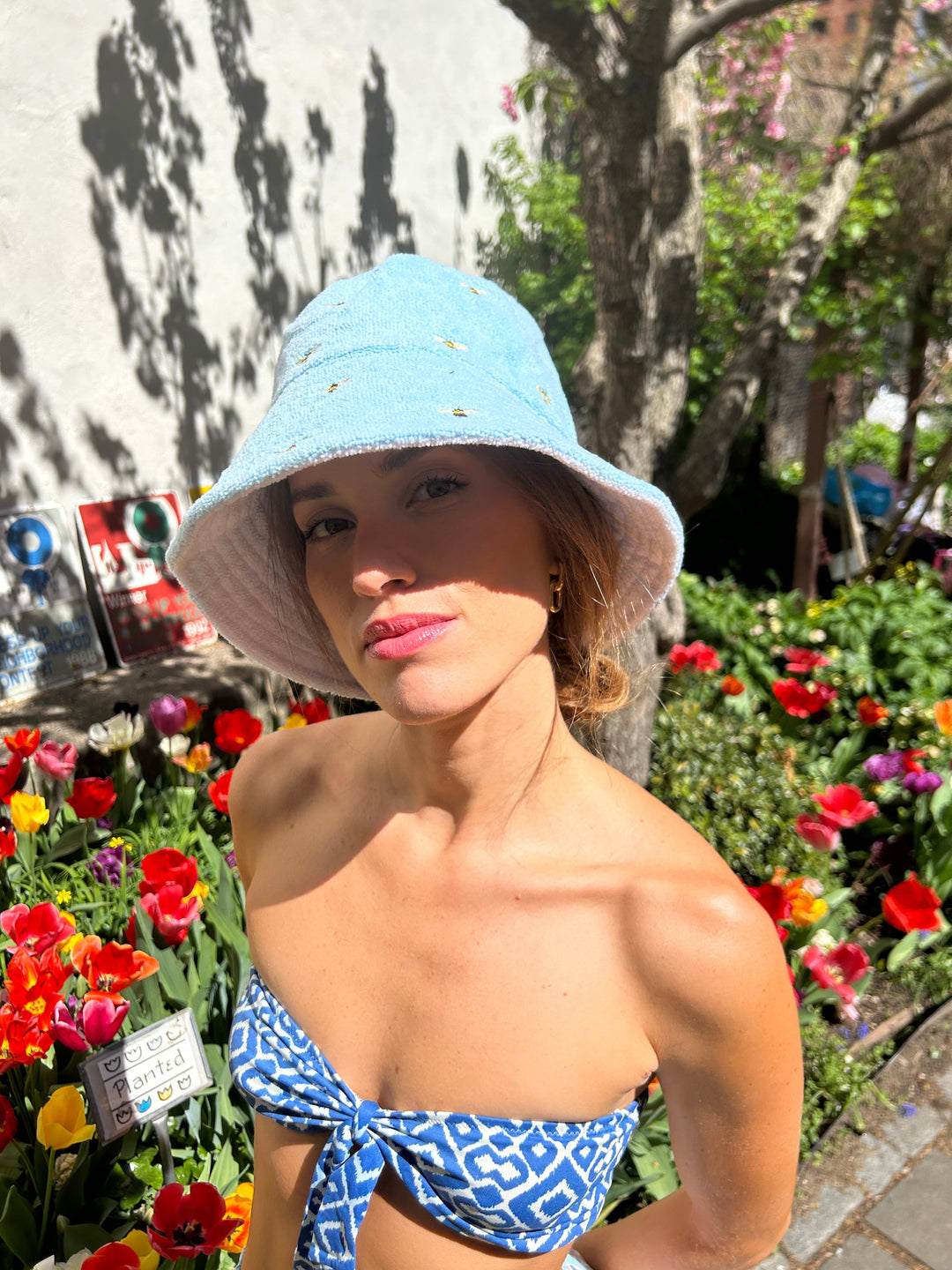 The Bali Bumblebee Bucket Hat by Jocelyn