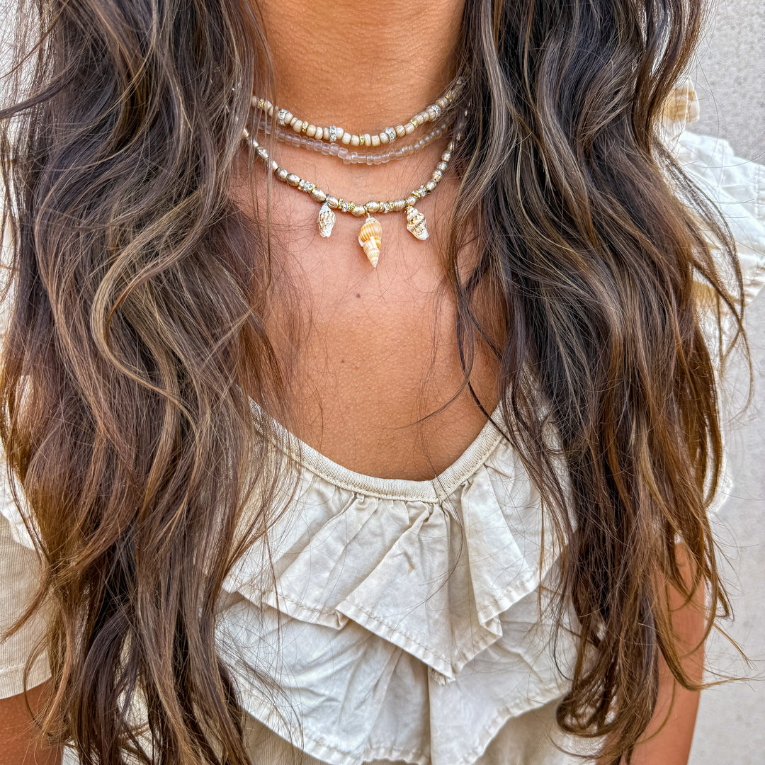 Metal Choker Necklace | Golden Hour