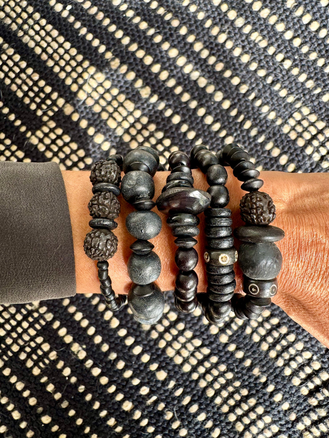 Single Stack Bracelet | Nightfall