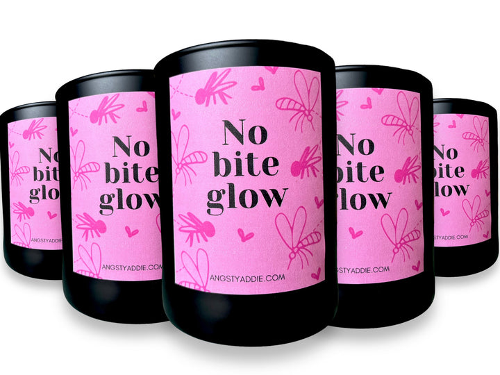 No Bite Glow citronella candle by Angsty Addie