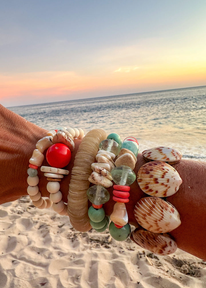 Trio Stack Bracelet Set | Coral Bay