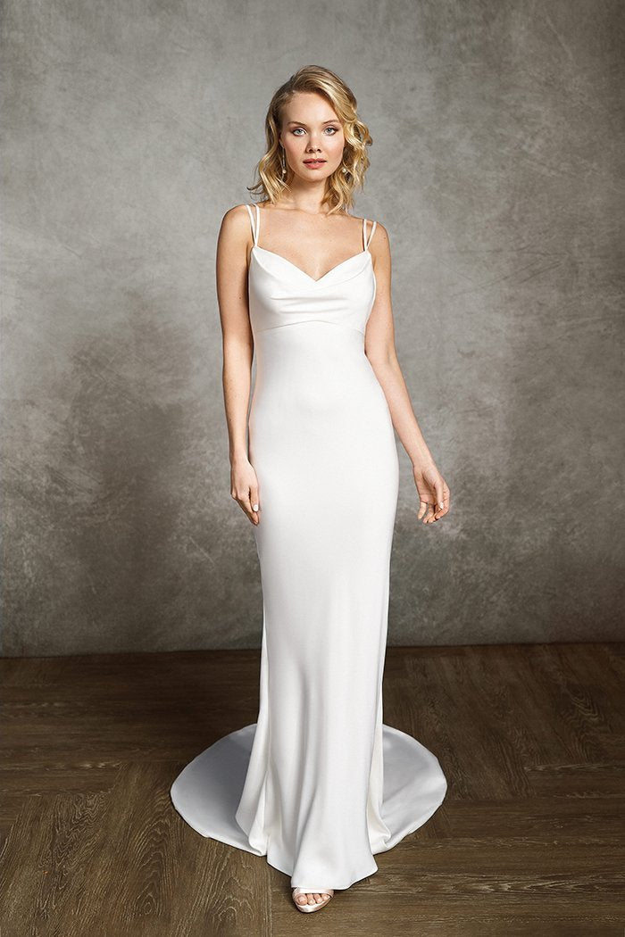 Justin Alexander Rings Gown Style 55075 Size 8