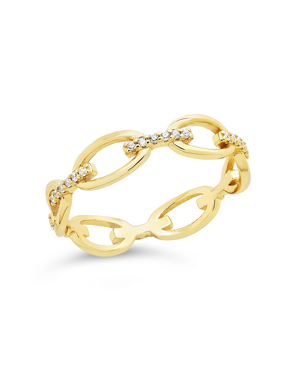 Open Chain Link Ring