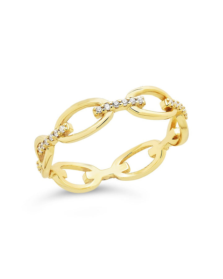 Open Chain Link Ring