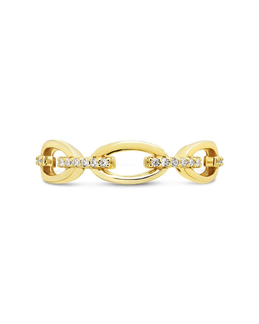 Open Chain Link Ring