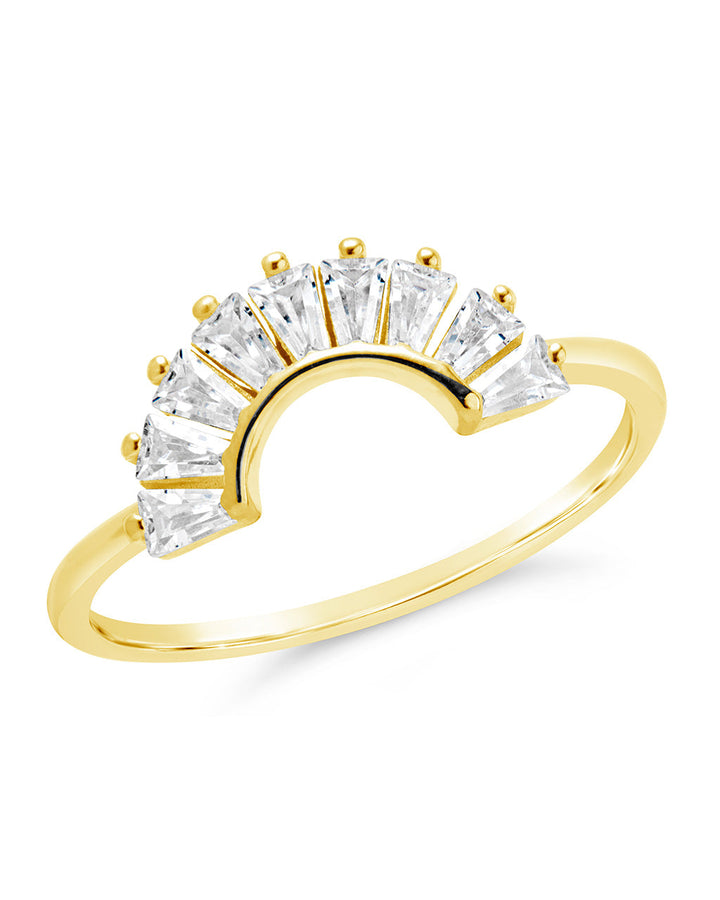 Sterling Silver CZ Dawn Stacking Ring by Sterling Forever